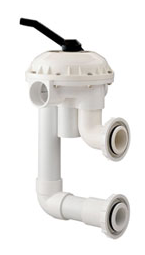 PENTAIR 2" Backwash Valve with Bulkhead Fittings for Quad D.E. and Sand Filters